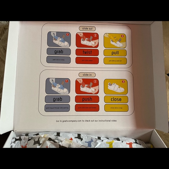 NWTIB Men’s Goats Combo Sneakers - Picture 6 of 6